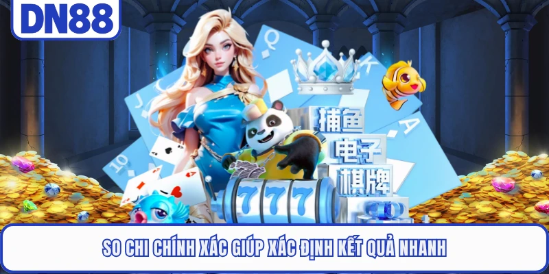 Mậu Binh DN88 - Cẩm Nang Để Bạn Chinh Phục Mọi Đối Thủ 4 So chi chính xác giúp xác định kết quả nhanh